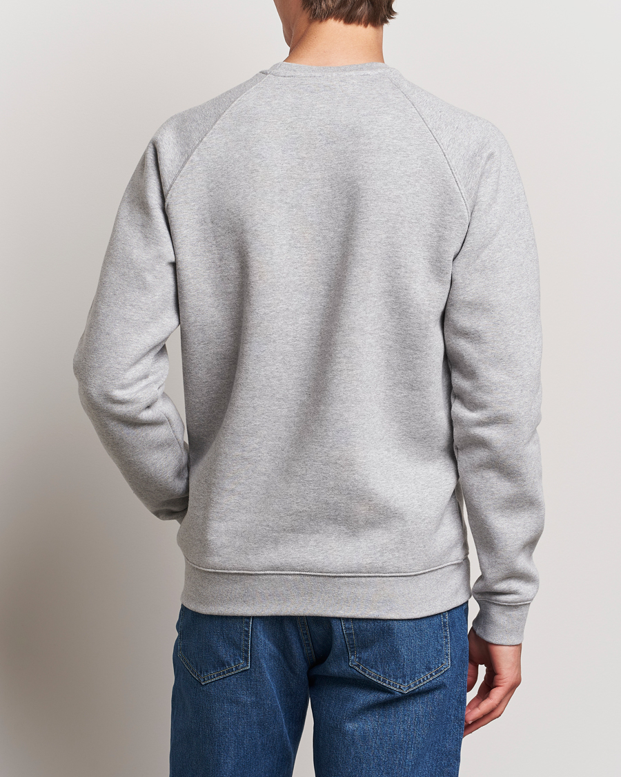 Uomini | Maglieria | adidas Originals | Essential Crew Neck Sweatshirt Grey Melange