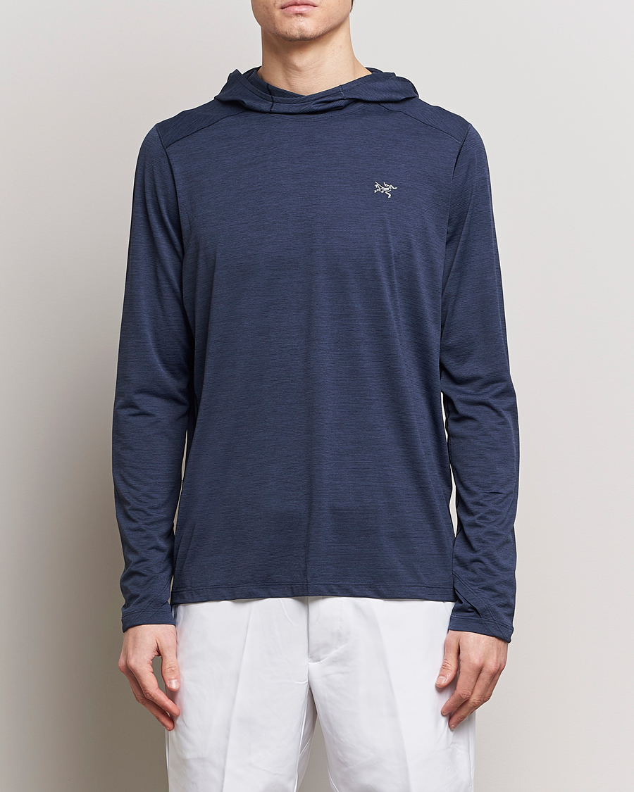 Uomini | Maglioni | Arc\'teryx | Cormac Hoodie Black Sapphire Heather