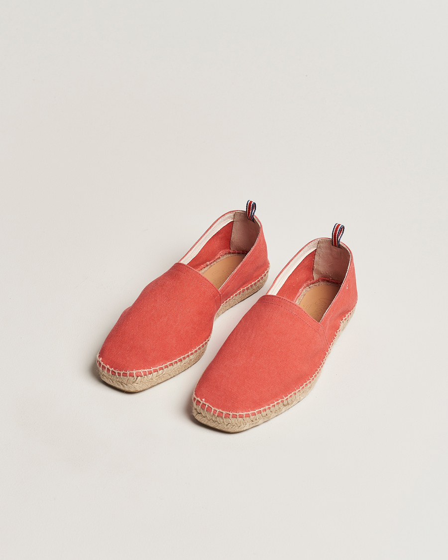 Uomini | Castañer | Castañer | Pablo Washed Canvas Espadrilles Radiant