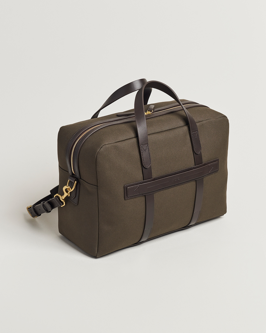 Uomini | Borse | Mismo | M/S Advance Weekendbag Army/Dark Brown