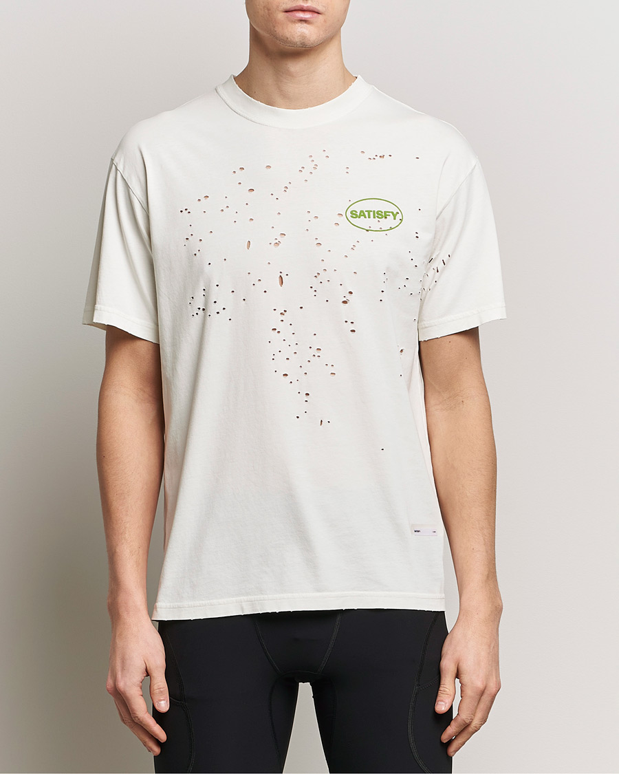 Uomini | Camicie a maniche corte | Satisfy | MothTech T-Shirt Off White