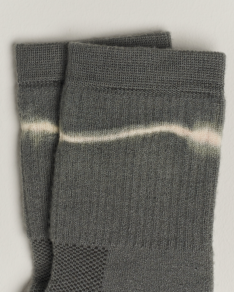 Uomini | Calzini | Satisfy | Merino Tube Socks Agave Green Tie Dye