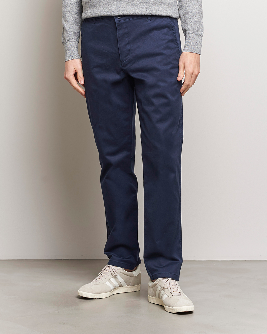 Uomini | Pantaloni | Dockers | Original OPP Slim Twill Stretch Chino Navy Blazer