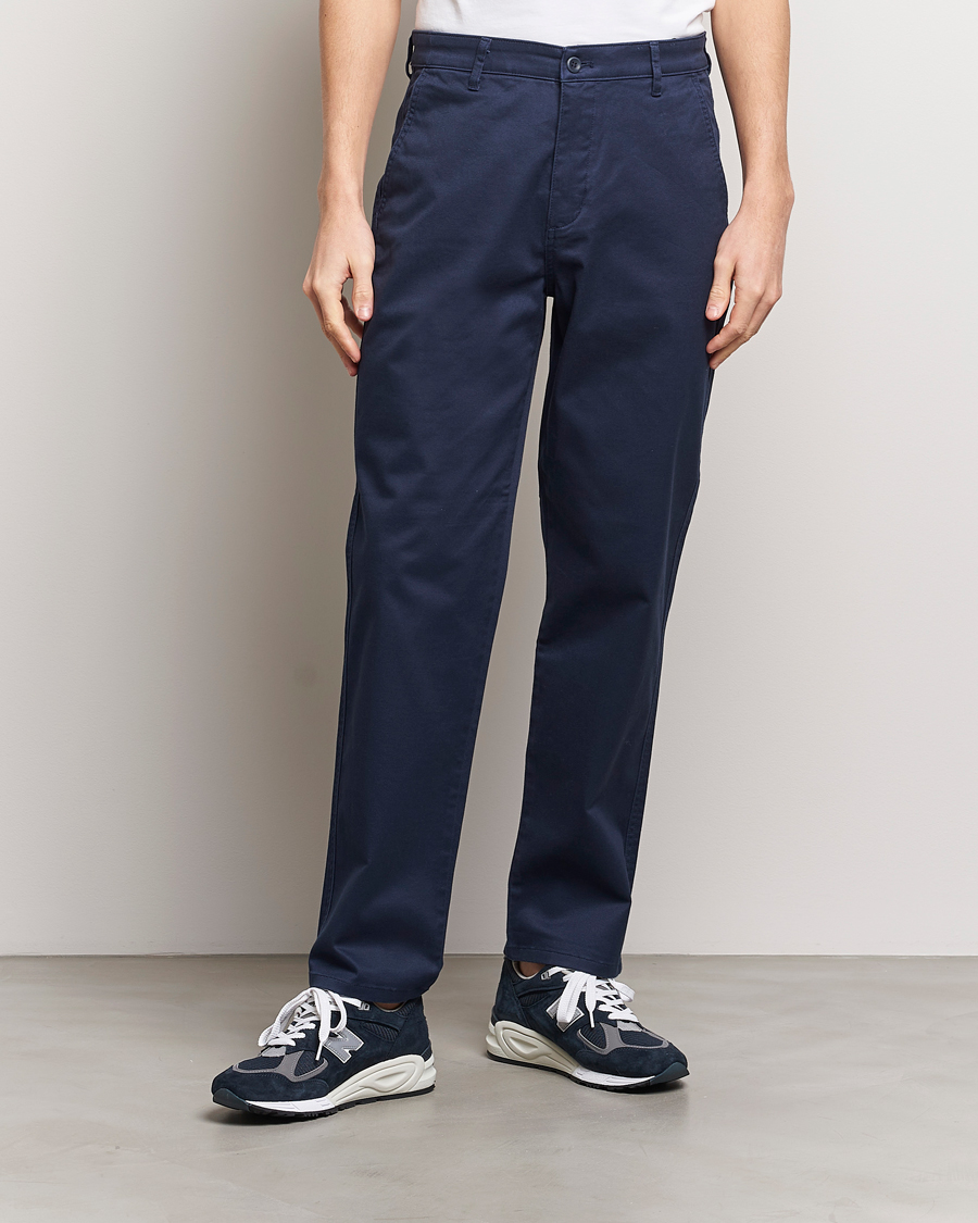 Uomini | Pantaloni | Dockers | Original OPP Straight Twill Stretch Chino Navy Blazer