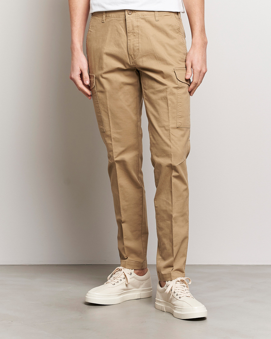 Uomini | Pantaloni cargo | Dockers | Slim Cotton Cargo Pants Harvest Gold