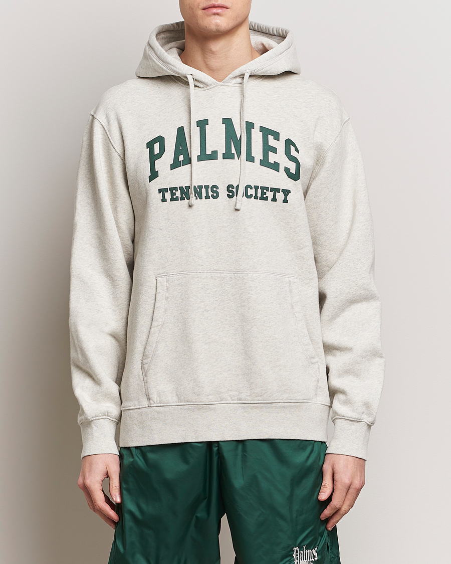 Uomini | Palmes | Palmes | Mats Hooded Sweatshirt Oatmeal