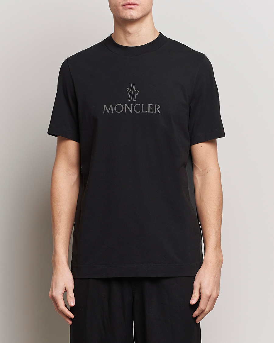 Uomini | 40% di sconto | Moncler | Reflective Logo T-Shirt Black