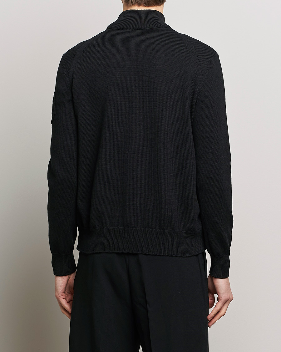 Uomini | Maglieria | Moncler | Hybrid Zip Cardigan Black