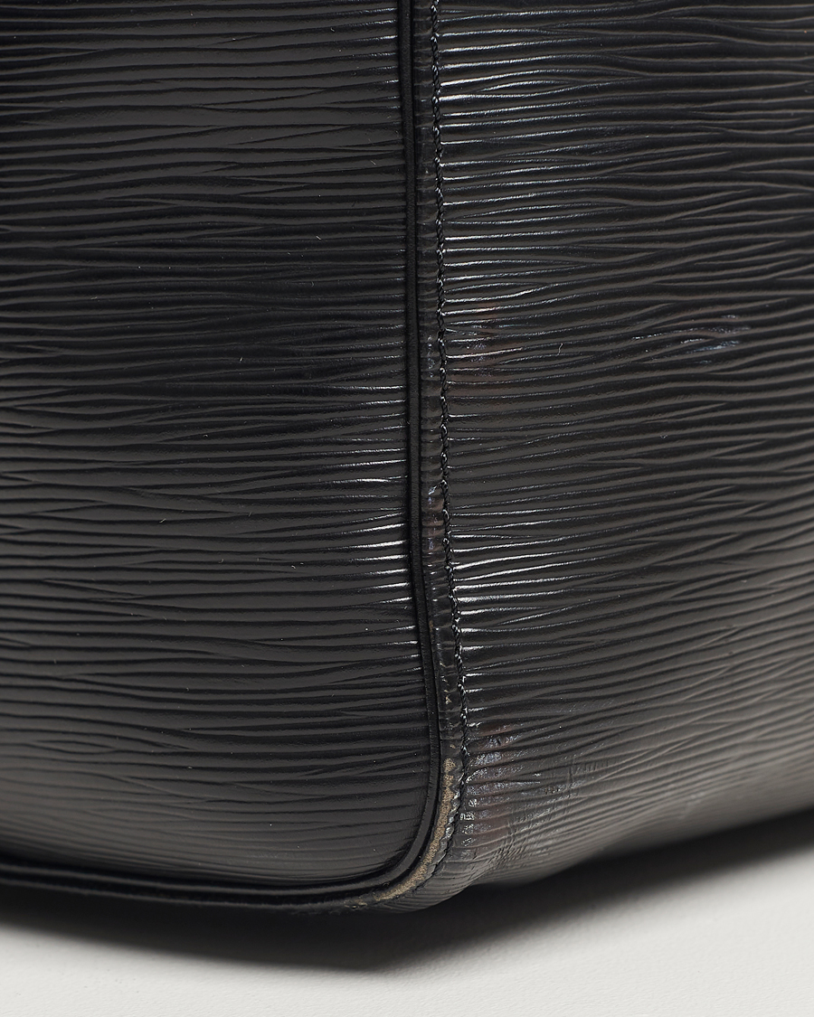 Uomini | Louis Vuitton Pre-Owned Keepall 50 Epi Leather Travel Bag Black | Louis Vuitton Pre-Owned | Keepall 50 Epi Leather Travel Bag Black