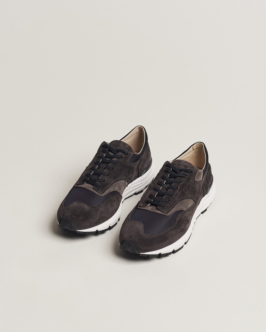 Uomini |  | Sweyd | Way Suede Running Sneaker Faded Black