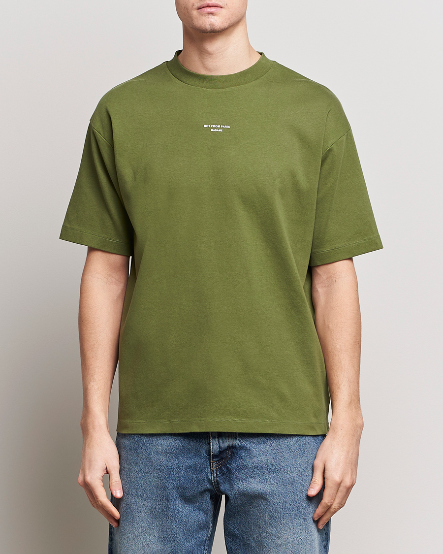 Uomini | Drôle de Monsieur | Drôle de Monsieur | Classic NFPM T-Shirt Khaki