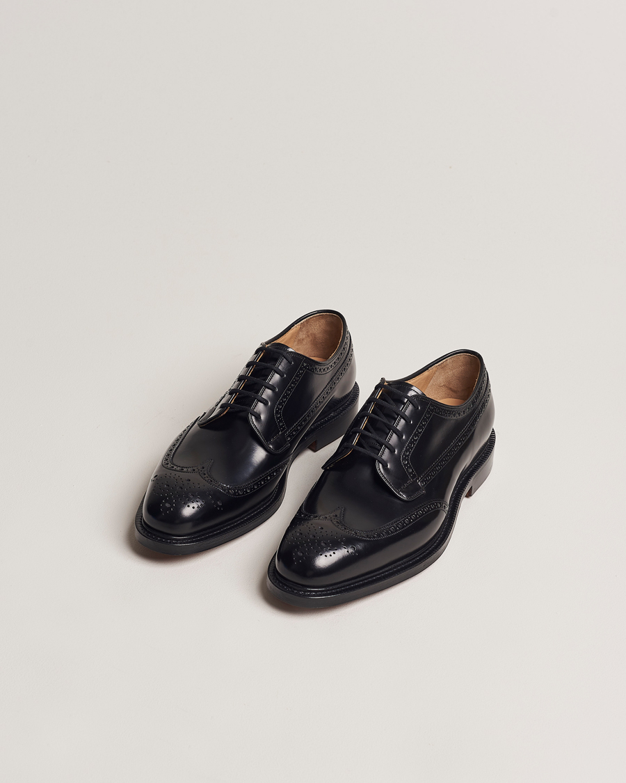 Uomini | Brogues | Church\'s | Grafton Polished Binder Black