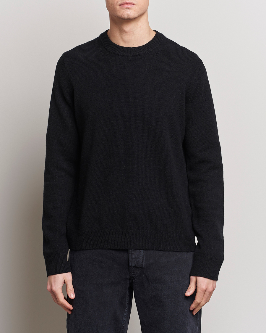 Uomini | Maglieria | Samsøe Samsøe | Isak Crew Neck Black