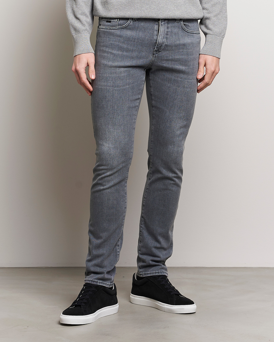 Uomini |  | BOSS BLACK | Delaware Jeans Dark Grey