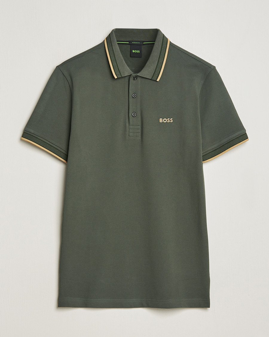 Uomini | Polo | BOSS GREEN | Paddy Piké Open Green