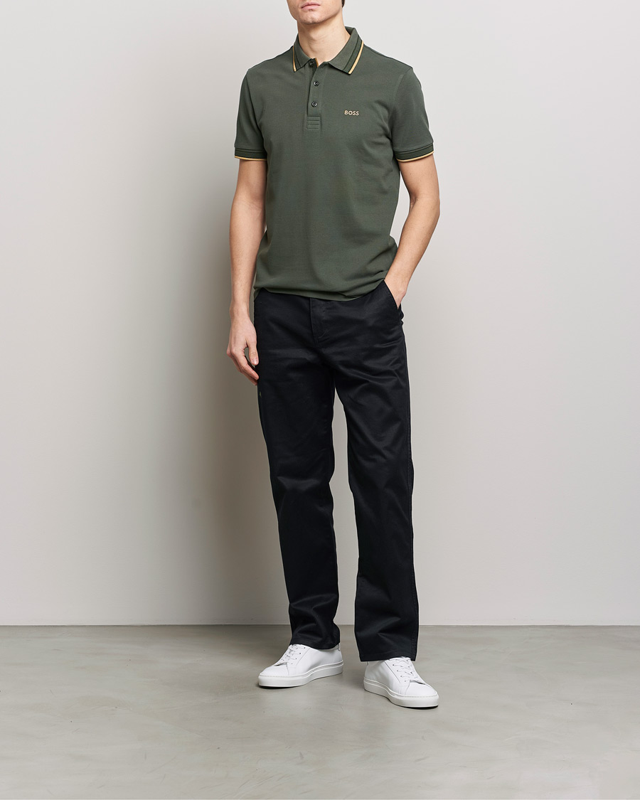 Uomini | Polo | BOSS GREEN | Paddy Piké Open Green