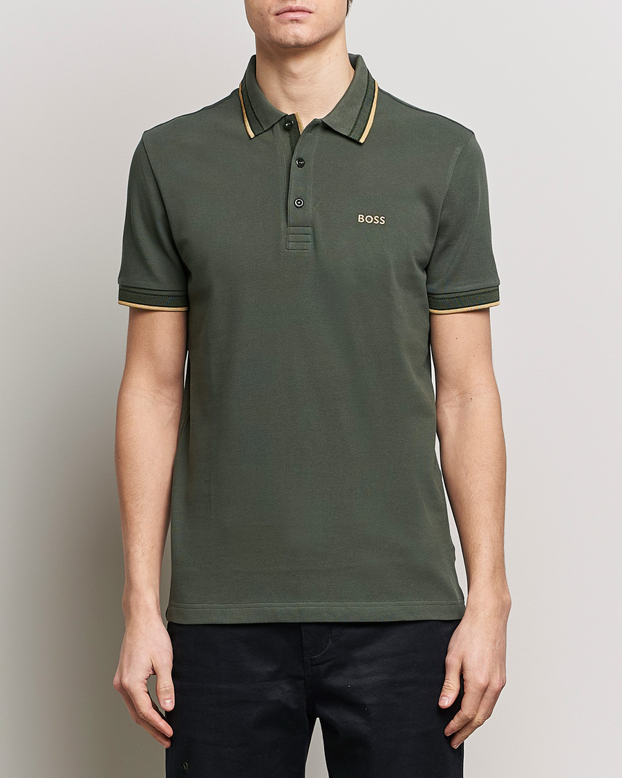 Uomini | Polo | BOSS GREEN | Paddy Piké Open Green