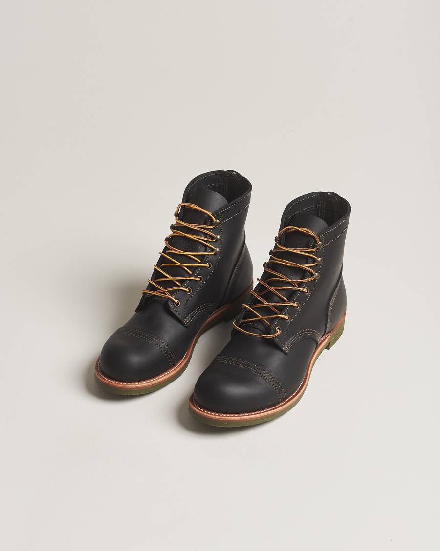 Uomini | Stivali neri | Red Wing Shoes | Iron Ranger Riders Room Boot Black Harness