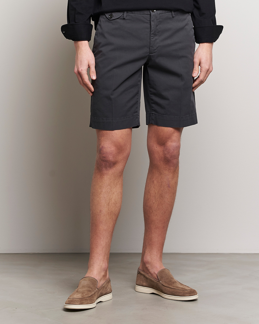 Uomini | Abbigliamento | Incotex | Cotton Comfort Shorts Black