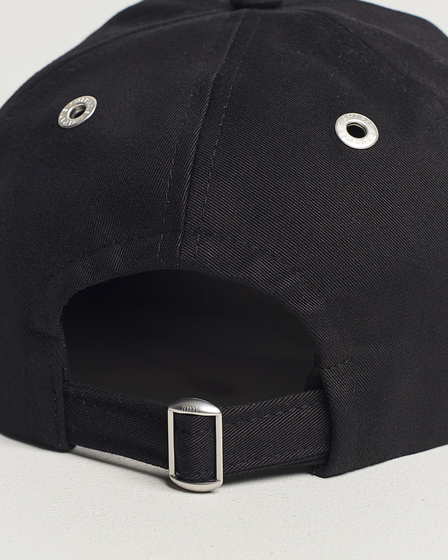 Uomini | AMI Heart Logo Cap Black | AMI | Heart Logo Cap Black