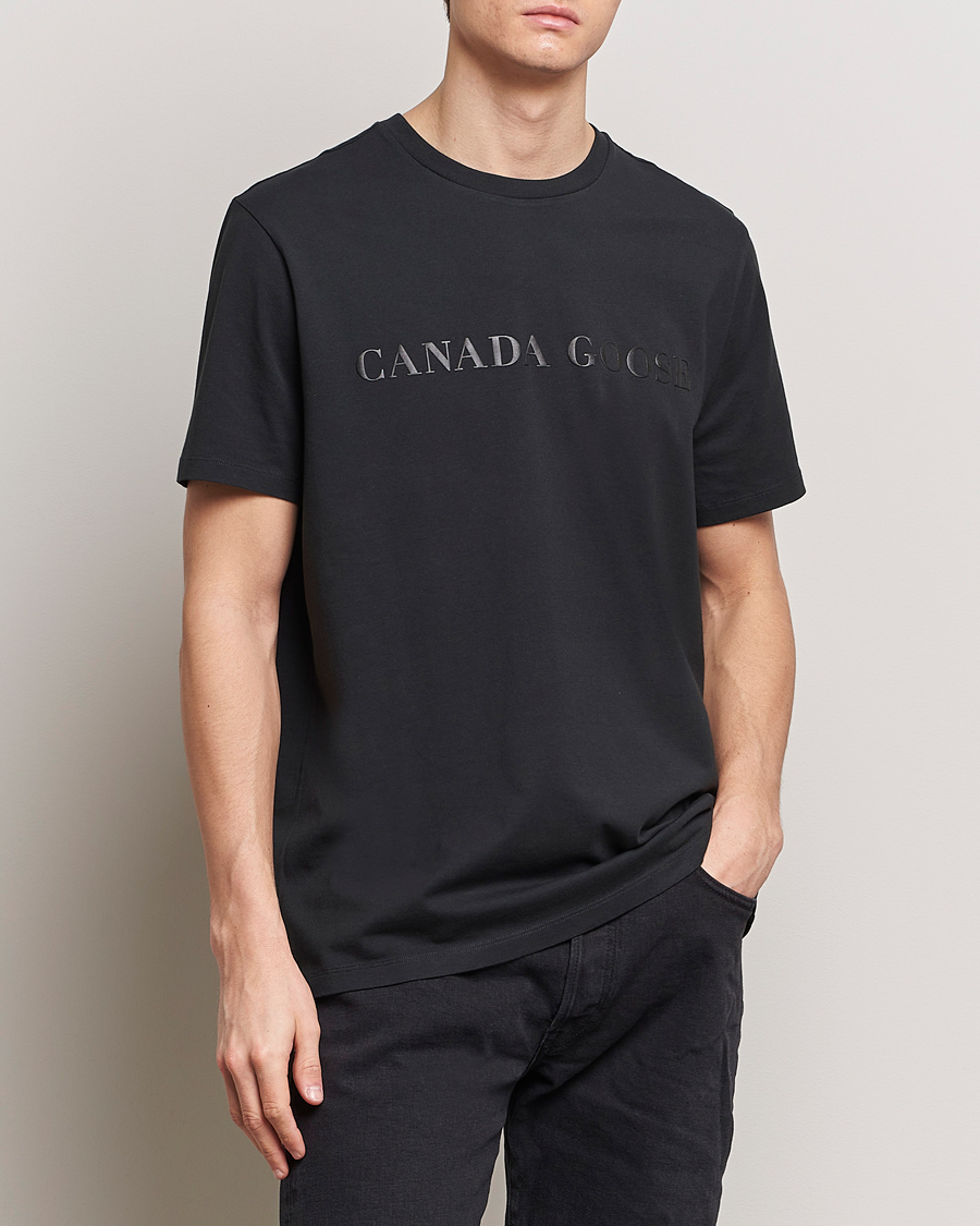 Uomini | Canada Goose | Canada Goose | Emersen T-Shirt Black