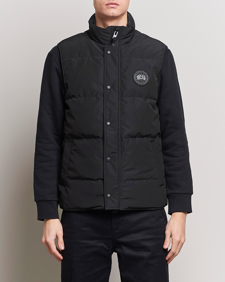 Uomini | Giacche autunnali | Canada Goose Black Label | Garson Vest Black