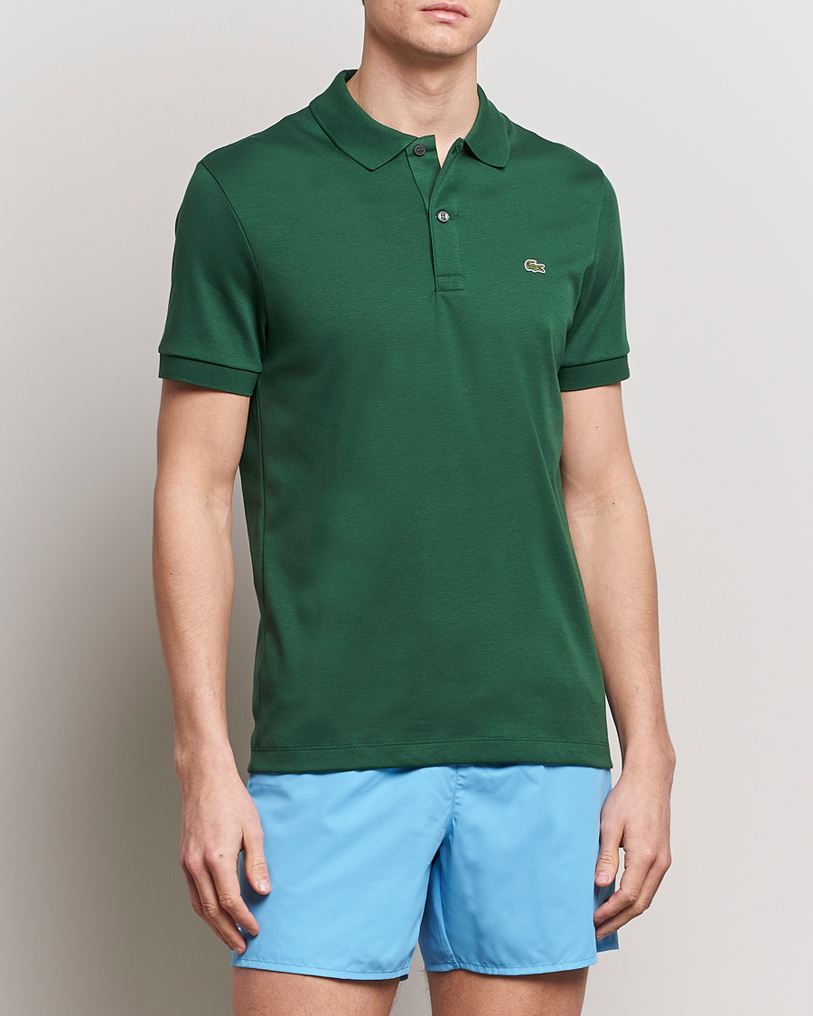 Uomini | Polo | Lacoste | Pima Interlock Piké Green