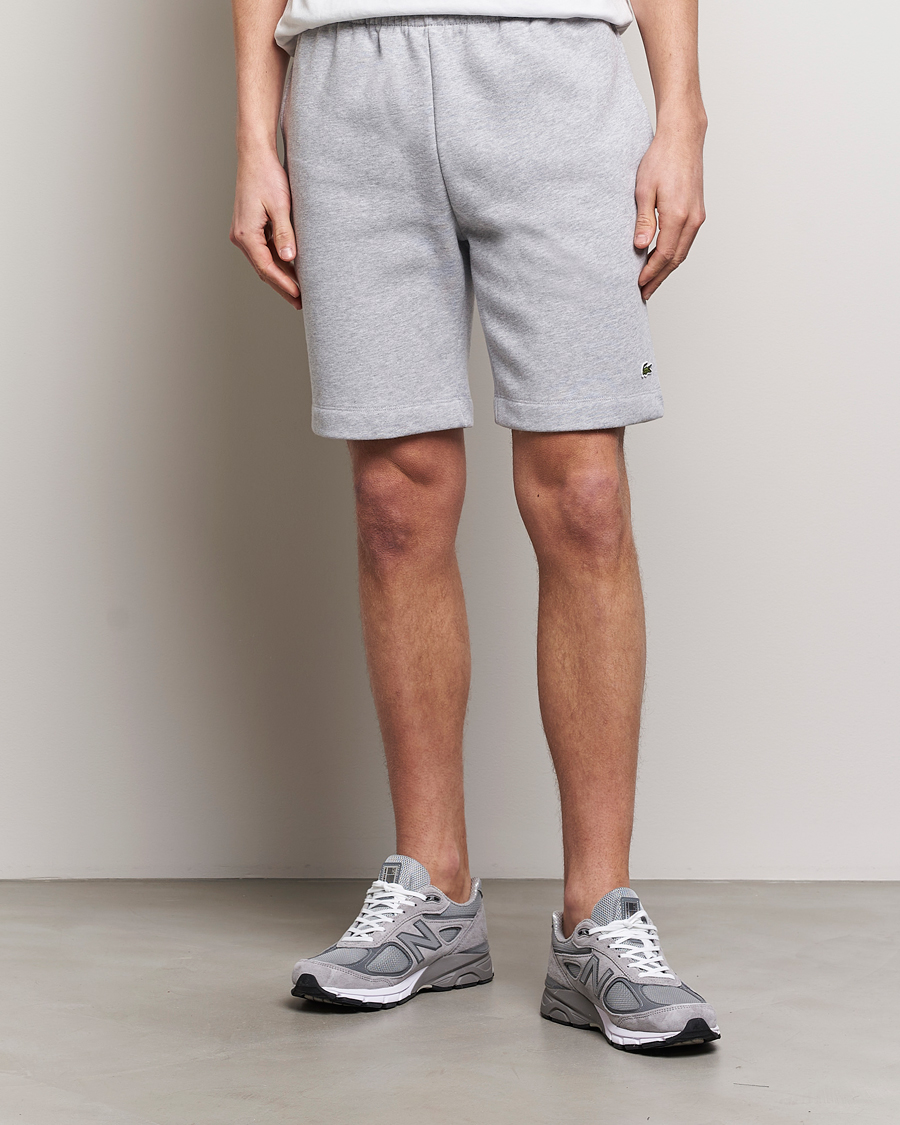 Uomini | Pantaloncini da ginnastica | Lacoste | Sweatshorts Silver Chine