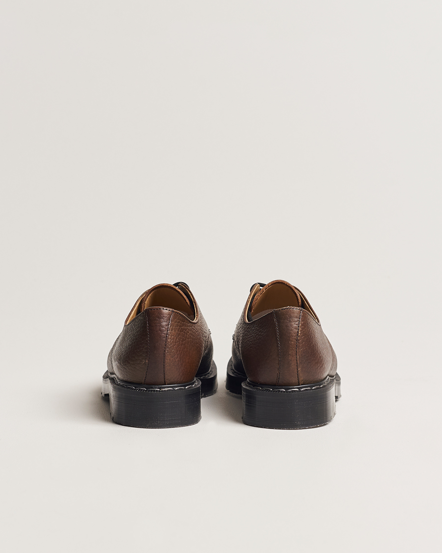 Uomini | Scarpe derby | Solovair | 3 Eye Gibson Shoe Brown Grain