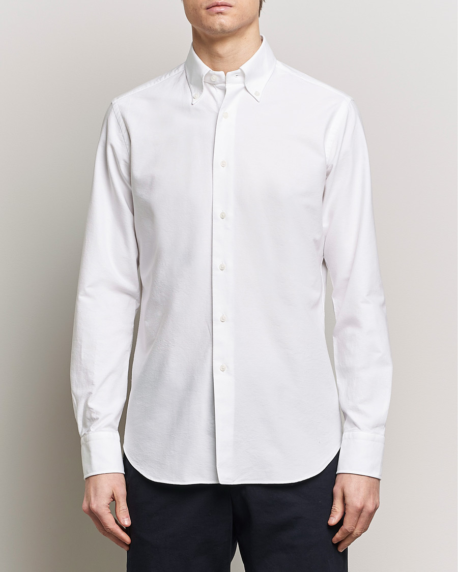 Uomini |  | Grigio | Oxford Button Down Shirt White