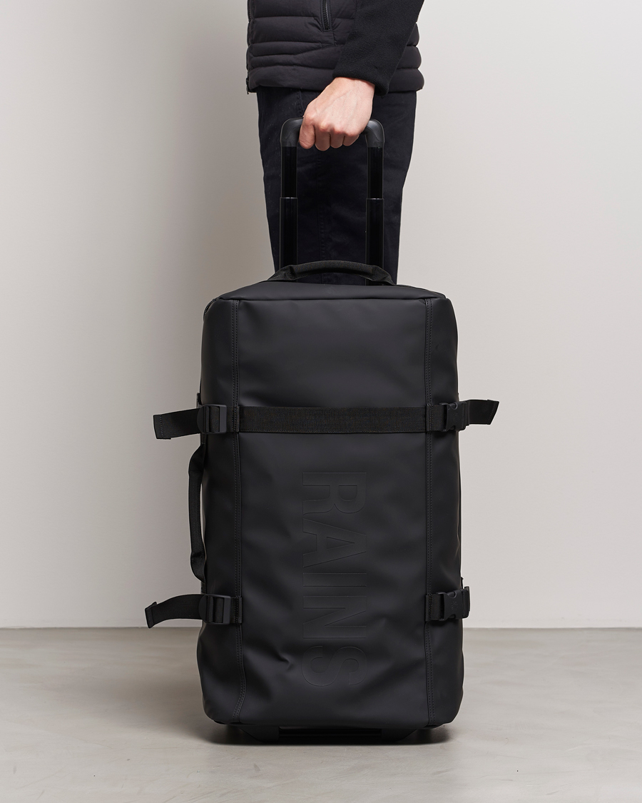 Uomini | Valigie | RAINS | Texel Checkin Bag Black