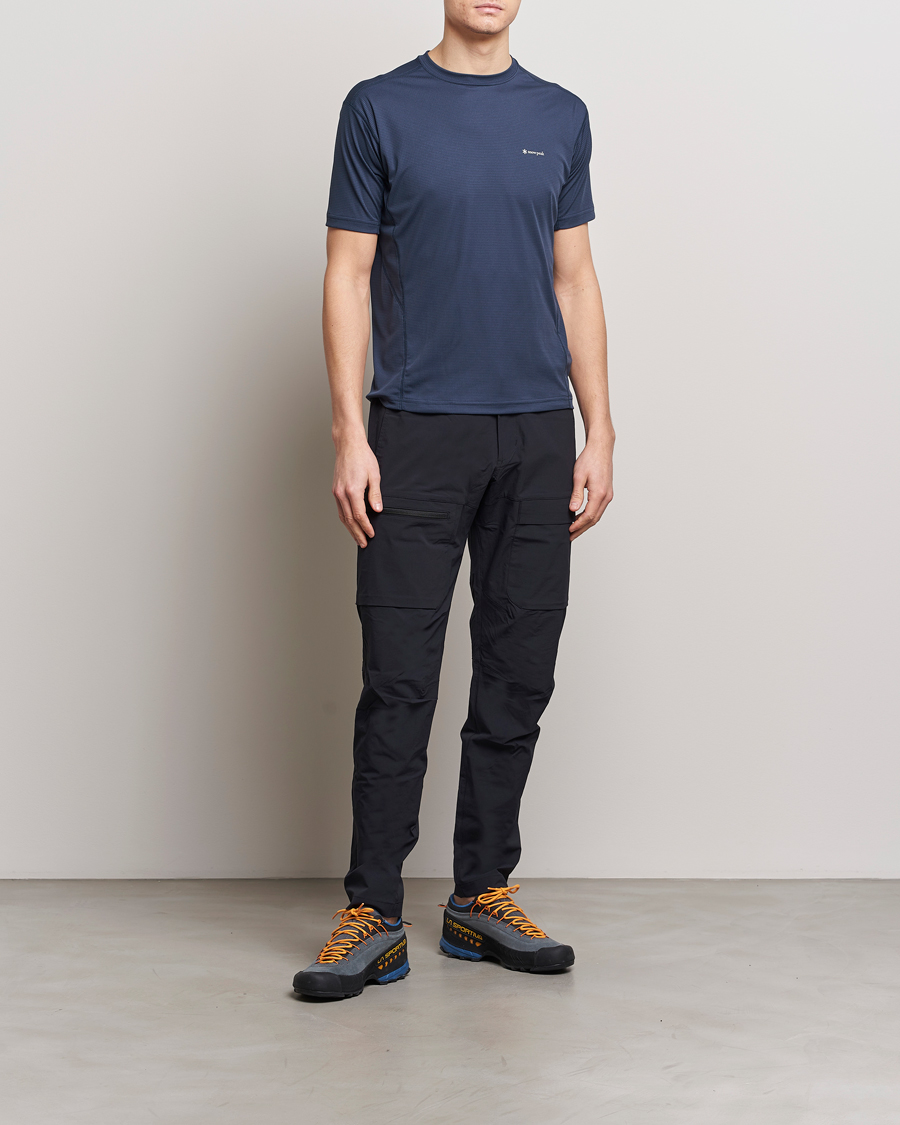 Uomini | T-shirt | Snow Peak | PE Power Dry T-Shirt Navy