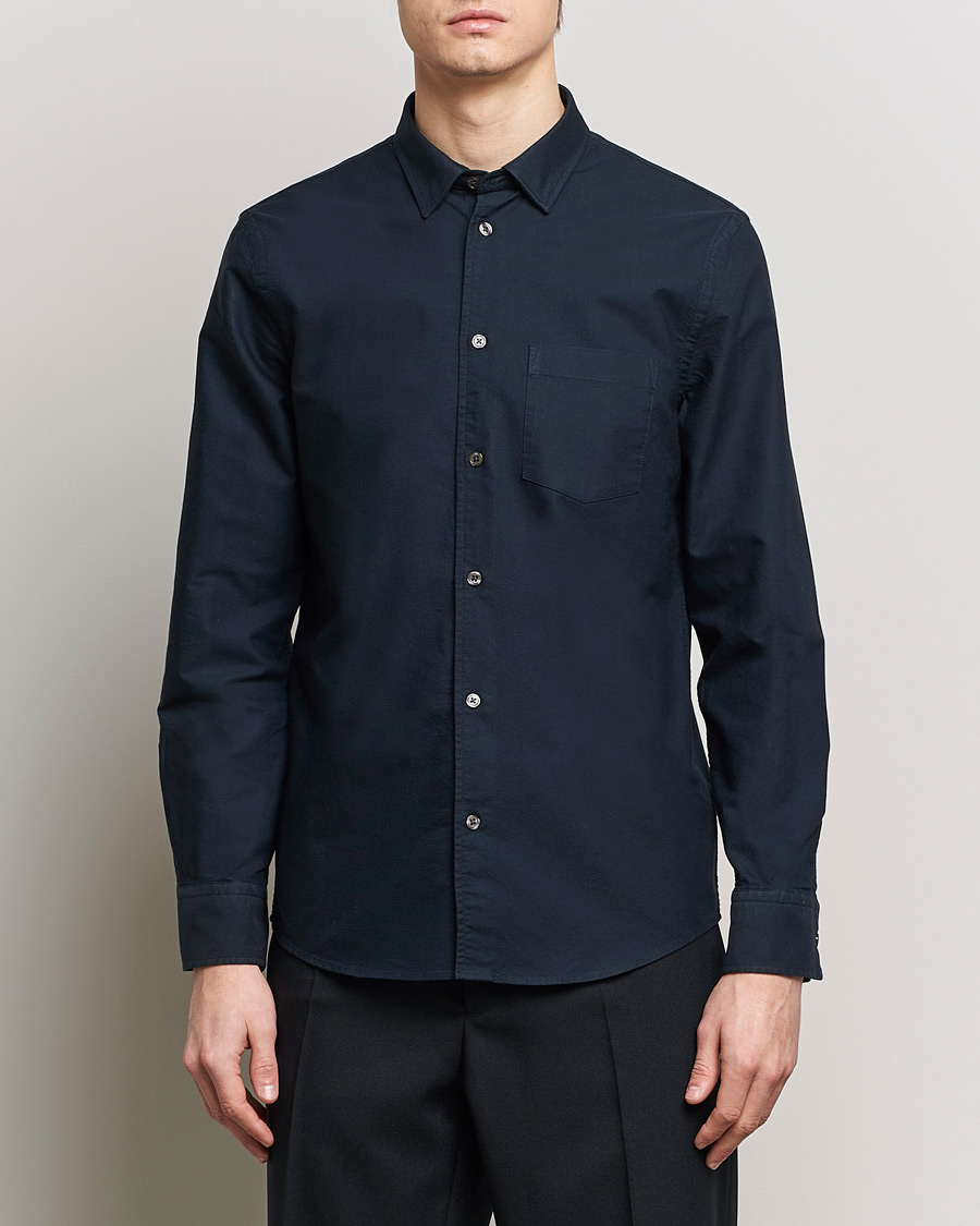 Uomini | Casual | Filippa K | Tim Oxford Shirt Navy