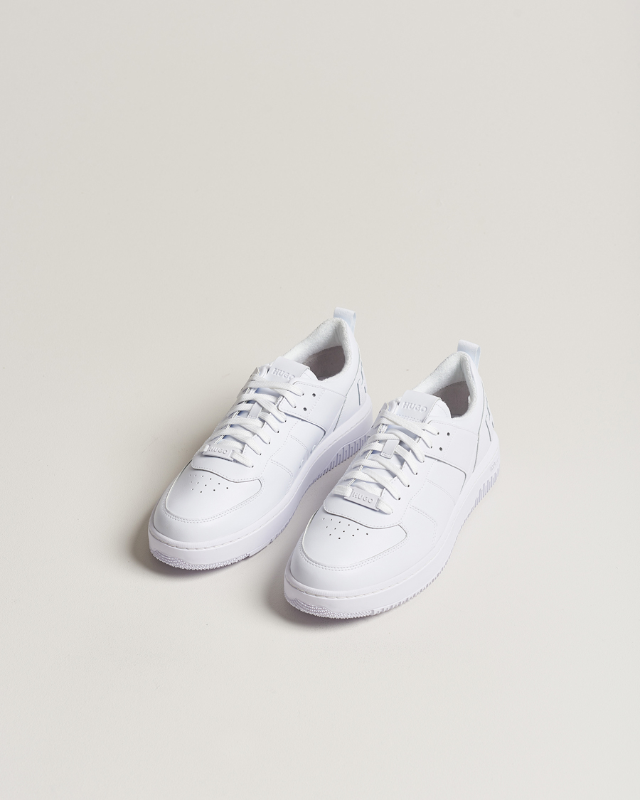 Uomini | Scarpe in saldo | HUGO | Kilian Leather Sneaker White