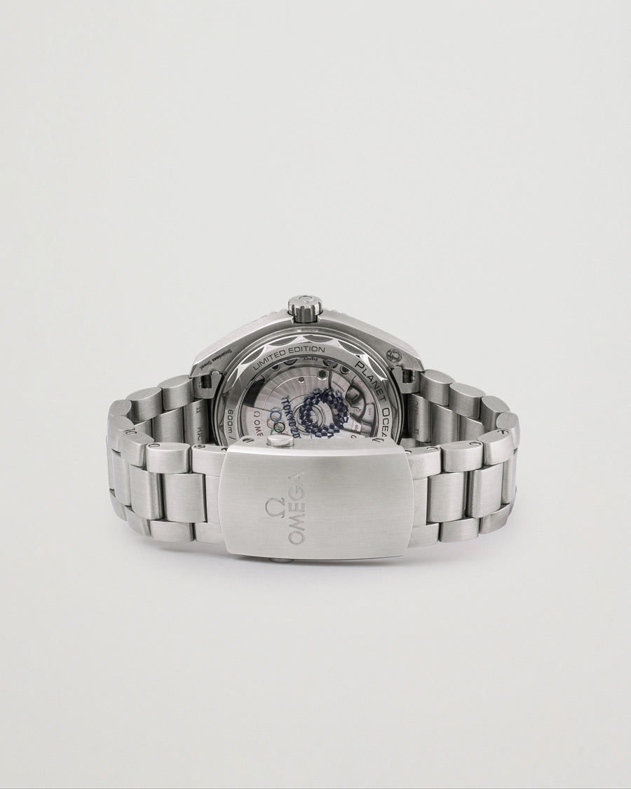 Uomini | Omega Pre-Owned Seamaster Planet Ocean Tokyo 208/2020 Silver | Omega Pre-Owned | Seamaster Planet Ocean Tokyo 208/2020 Silver