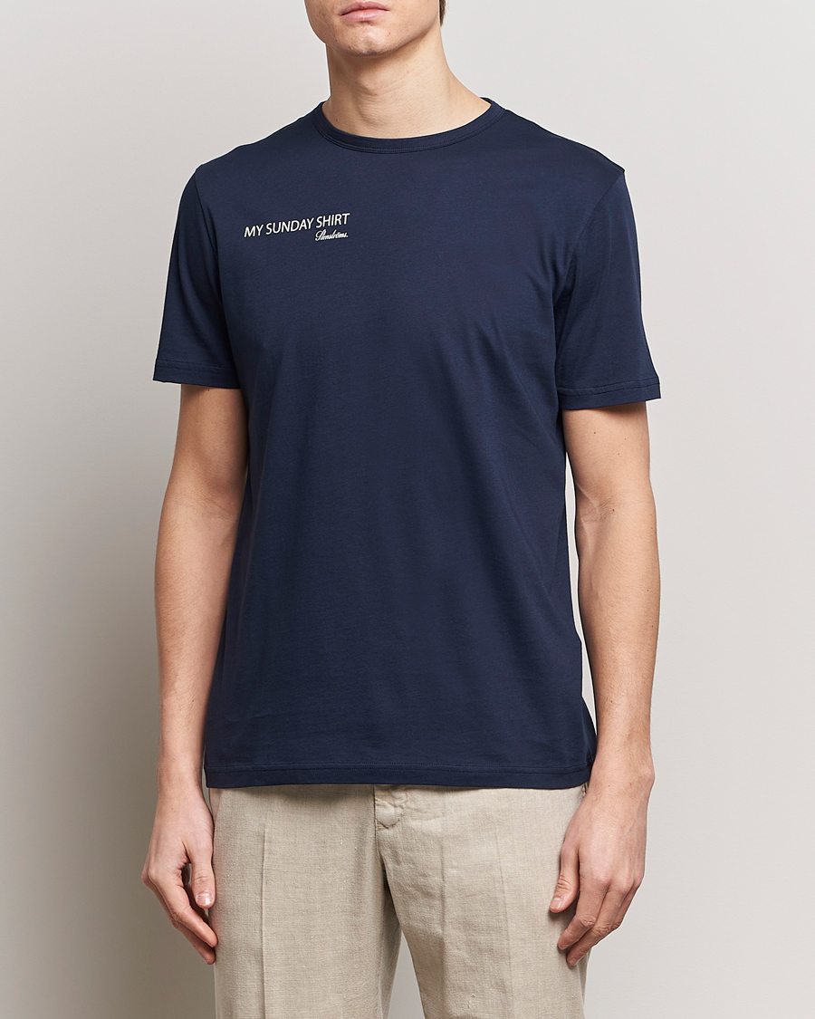 Uomini |  | Stenströms | Sunday T-shirt  Navy