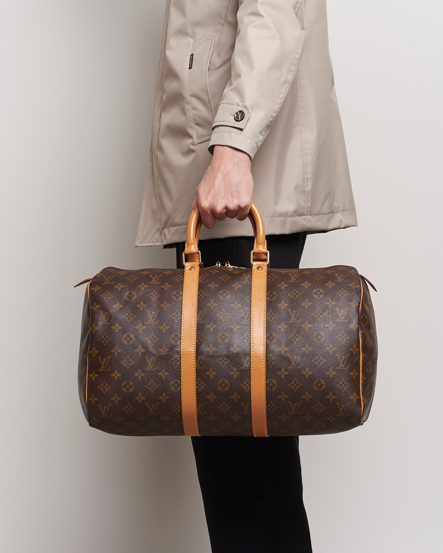 Uomini | Louis Vuitton Pre-Owned | Louis Vuitton Pre-Owned | Keepall 45 Bag Monogram 