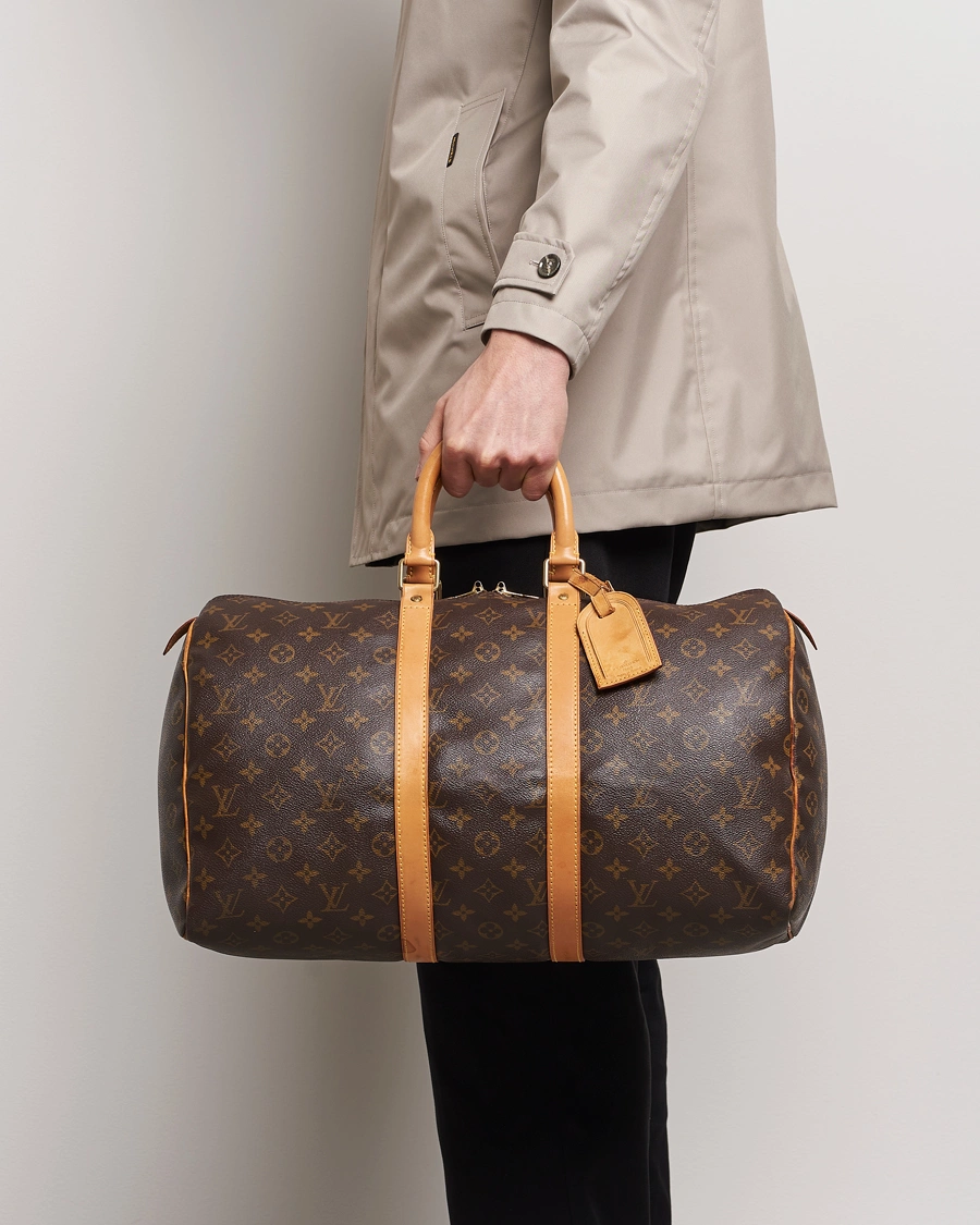 Uomini |  | Louis Vuitton Pre-Owned | Keepall 45 Bag Monogram 