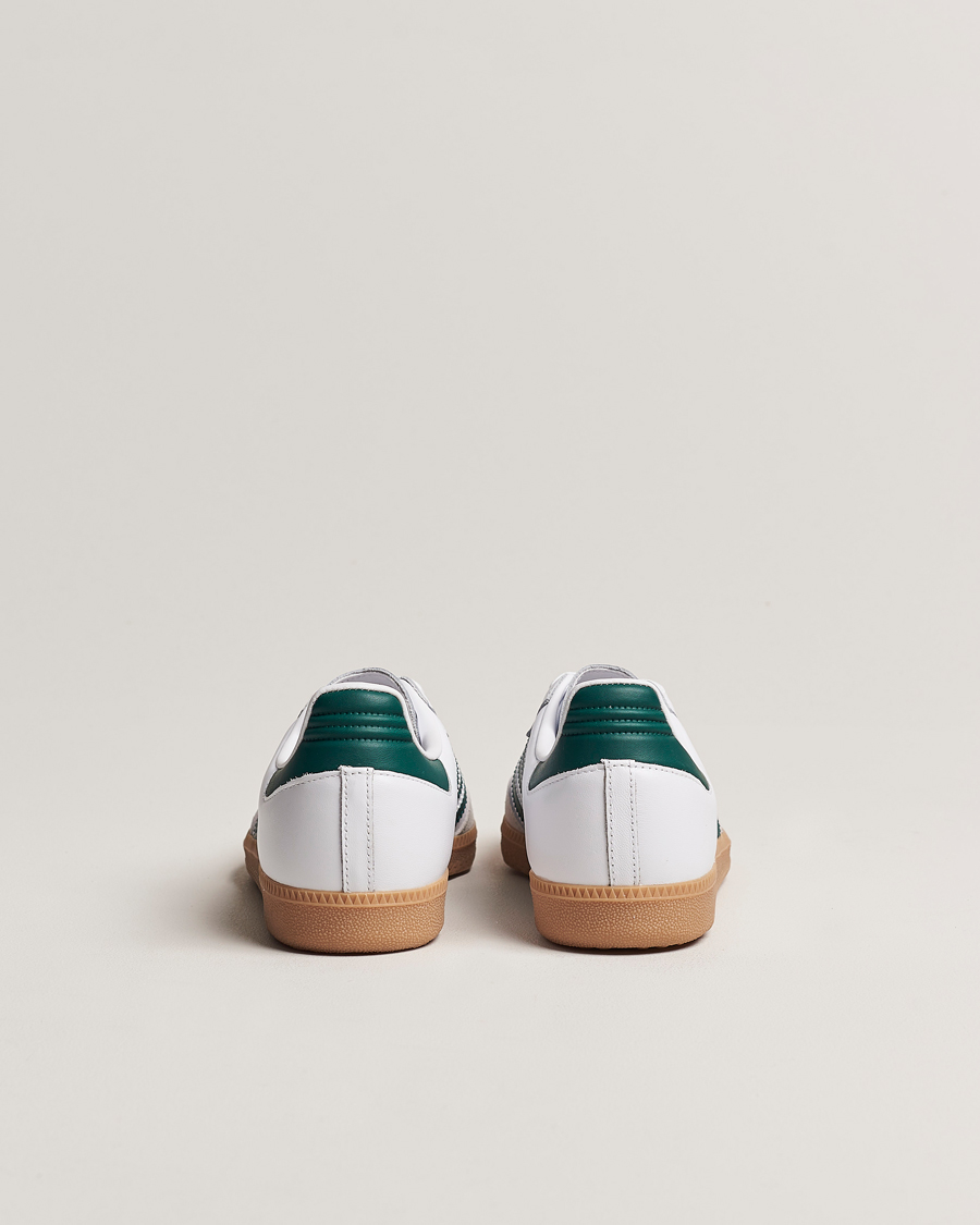 Uomini | adidas Originals Samba OG Sneaker White/Green | adidas Originals | Samba OG Sneaker White/Green
