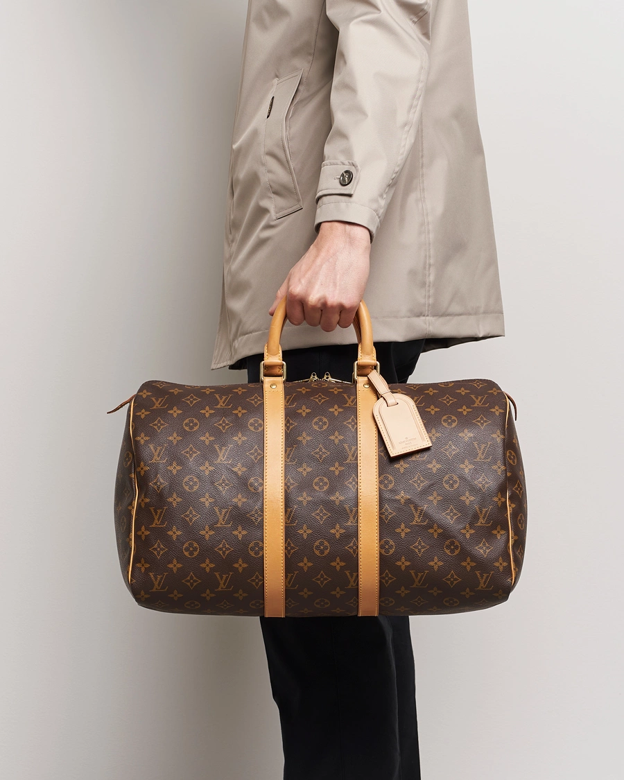 Uomini | Louis Vuitton Pre-Owned | Louis Vuitton Pre-Owned | Keepall 45 Bag Monogram 