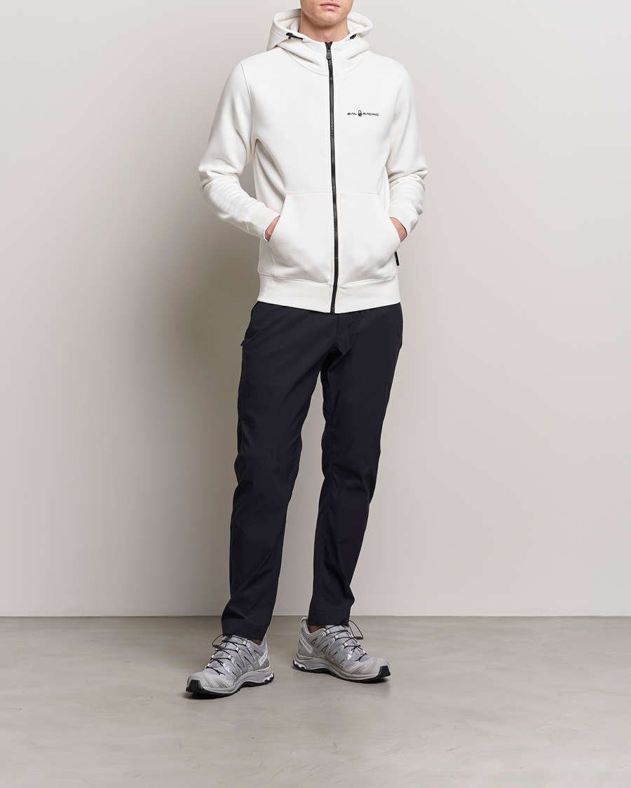 Uomini | Maglieria | Sail Racing | Bowman Full Zip Hoodie Storm White
