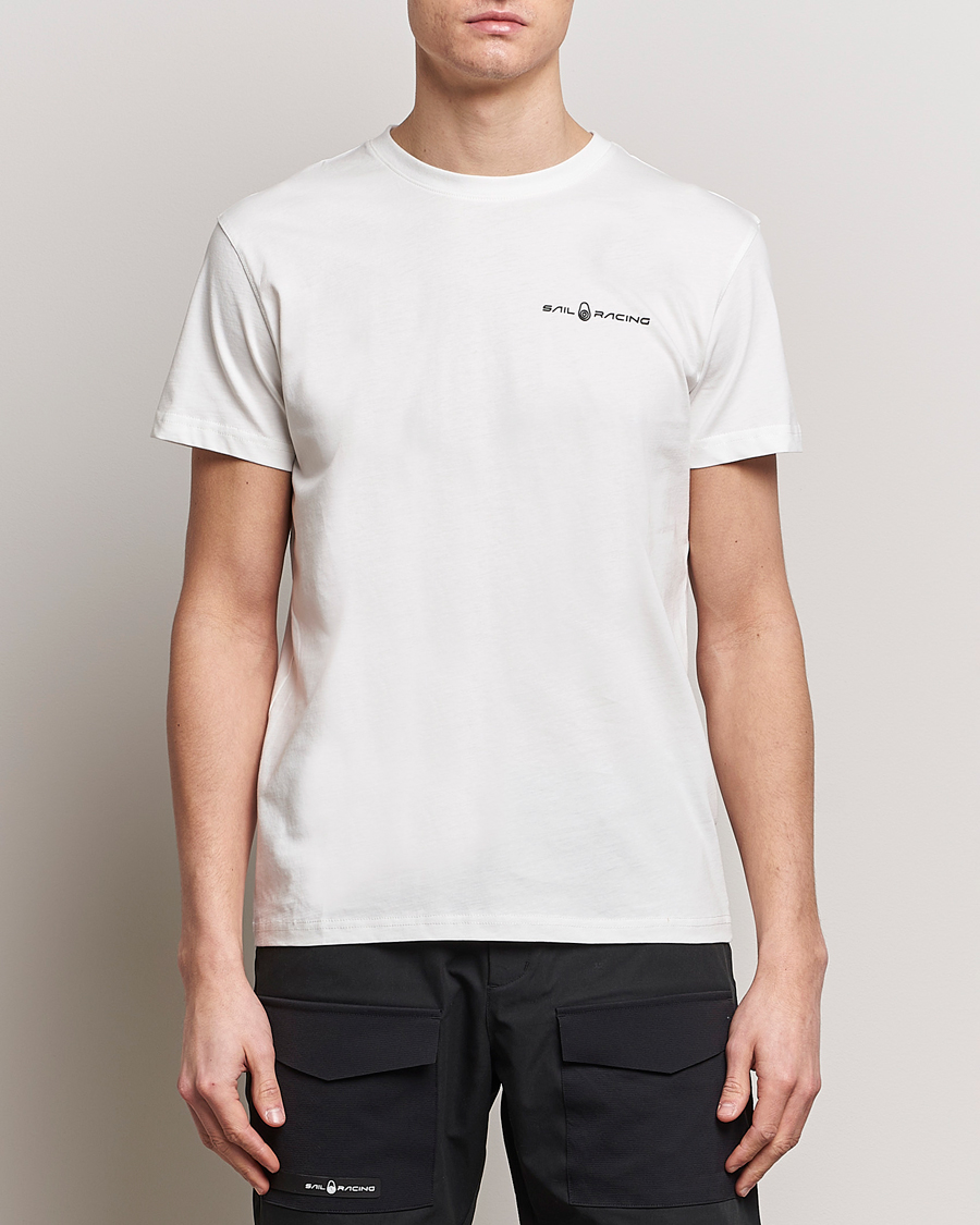 Uomini | Sail Racing | Sail Racing | Bowman Crew Neck T-Shirt Storm White