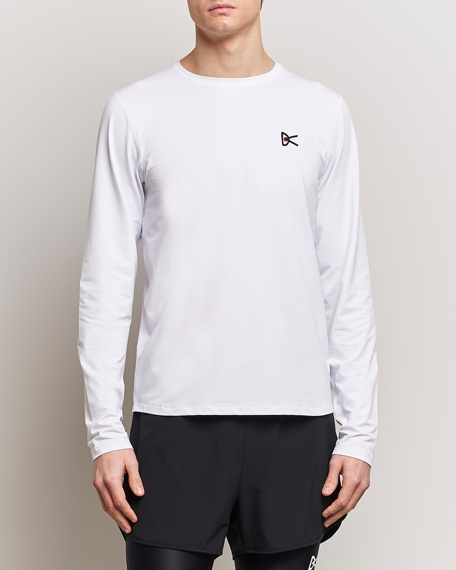 Uomini | Magliette | District Vision | Lightweight Long Sleeve T-Shirt White