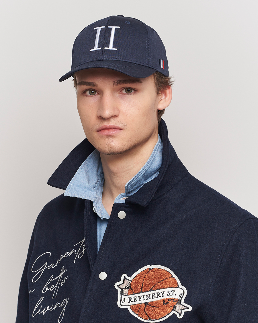 Uomini |  | LES DEUX | Encore Organic Cotton Baseball Cap II Dark Navy