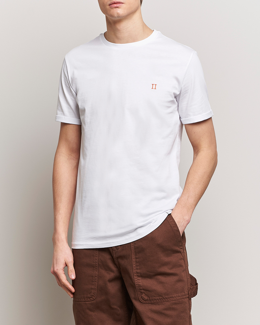 Uomini | LES DEUX | LES DEUX | Nørregaard Cotton T-Shirt White