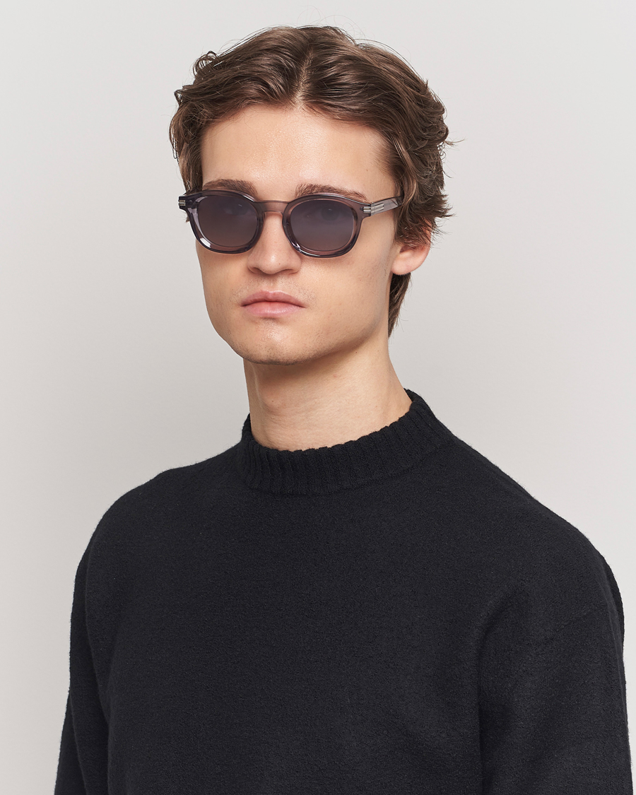 Uomini | Accessori | Zegna | EZ0229 Sunglasses Grey/Smoke