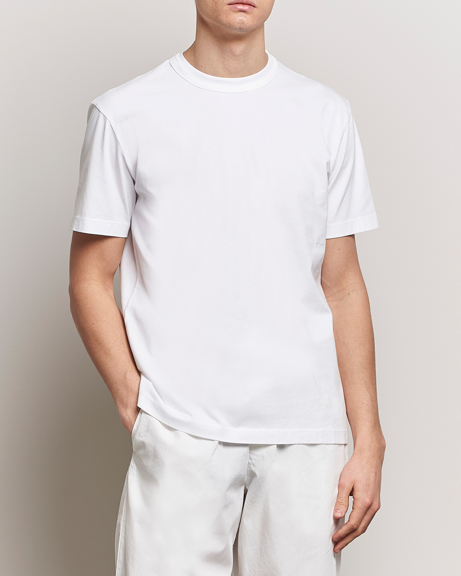 Uomini | Abbigliamento | Tekla | Organic Cotton Sleeping T-Shirt White