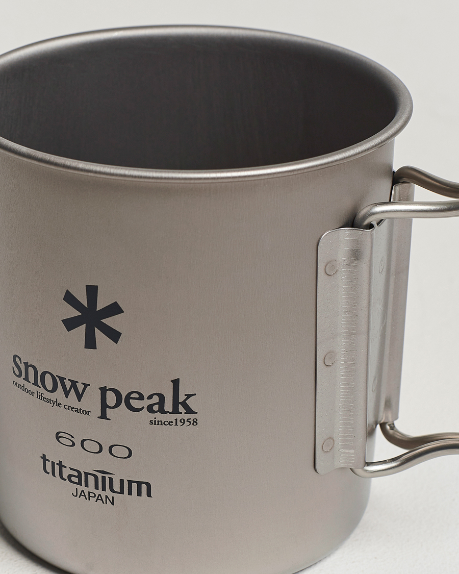 Uomini |  | Snow Peak | Single Wall Mug 600 Titanium