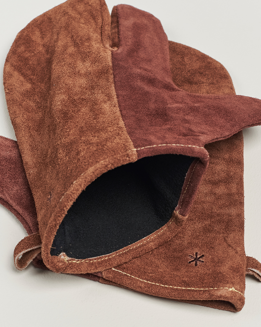 Uomini | Attrezzatura da campeggio | Snow Peak | Campers Mittens Brown