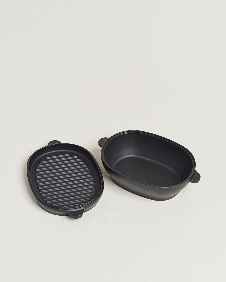 Uomini | Attrezzatura da campeggio | Snow Peak | Micro Oval Cast Iron Oven 